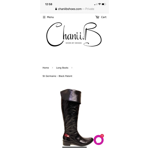 Black patent boots - Picture 2 of 9